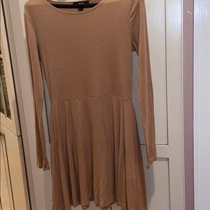 Forever 21 tan dress